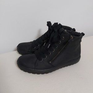 Ecco Soft 7 Tred GTX Women's Sneaker Boot-Black-S9